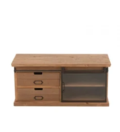 J-Line Stolik pod TV LIA 100 cm naturalny