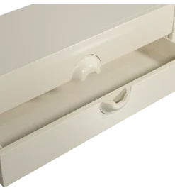 WOOOD Stolik pod TV MERGE 160 cm drewno eukaliptusa szary