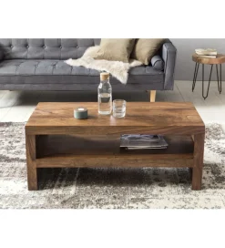 WOHNLING, GERMANY Stolik pod TV MUMBAI 110 cm drewno sheesham