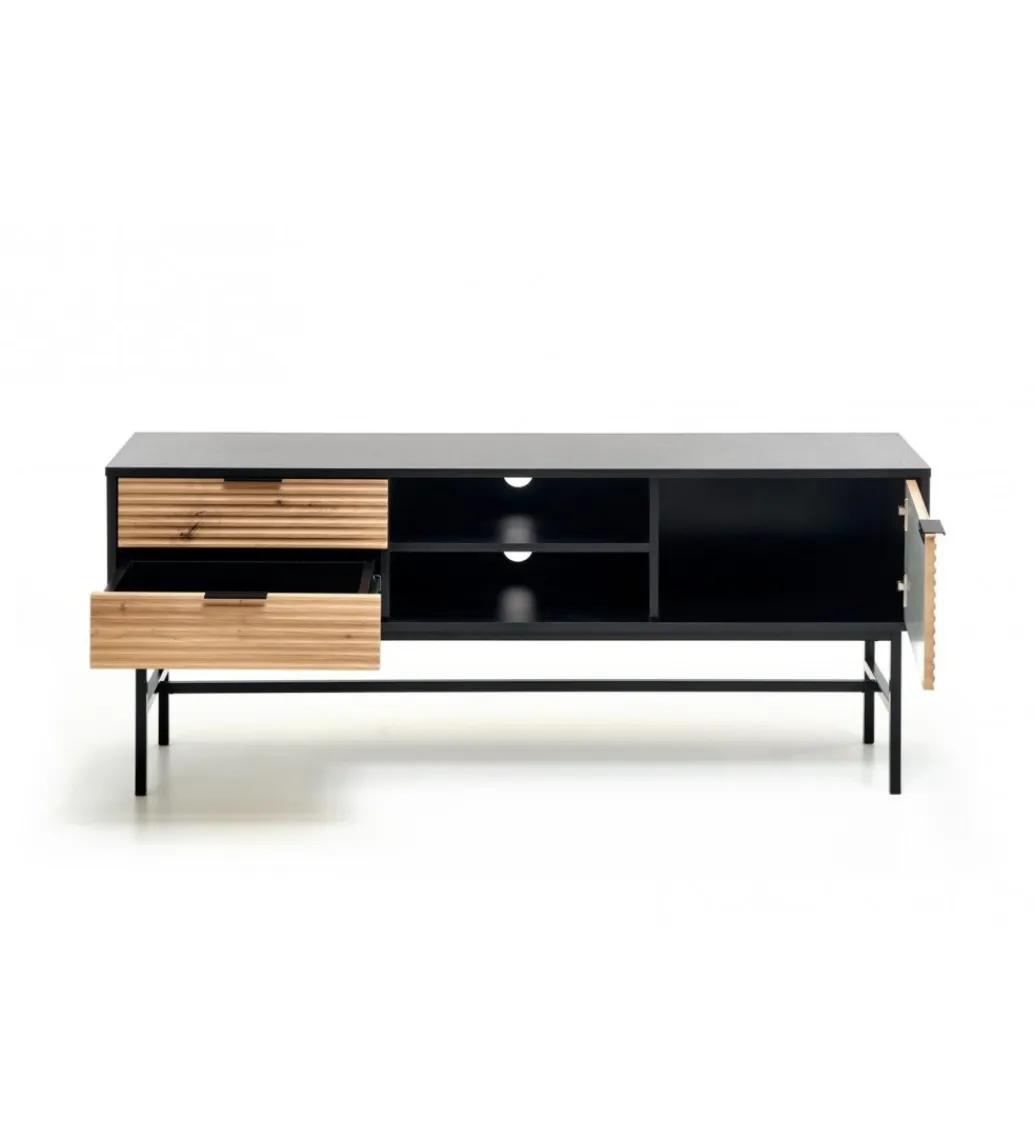 Halmar Stolik pod TV MURANO 150 cm w optyce dąb artisan