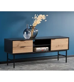 Halmar Stolik pod TV MURANO 150 cm w optyce dąb artisan