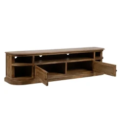 DENZO Stolik pod TV NETERO 198 cm drewno mango