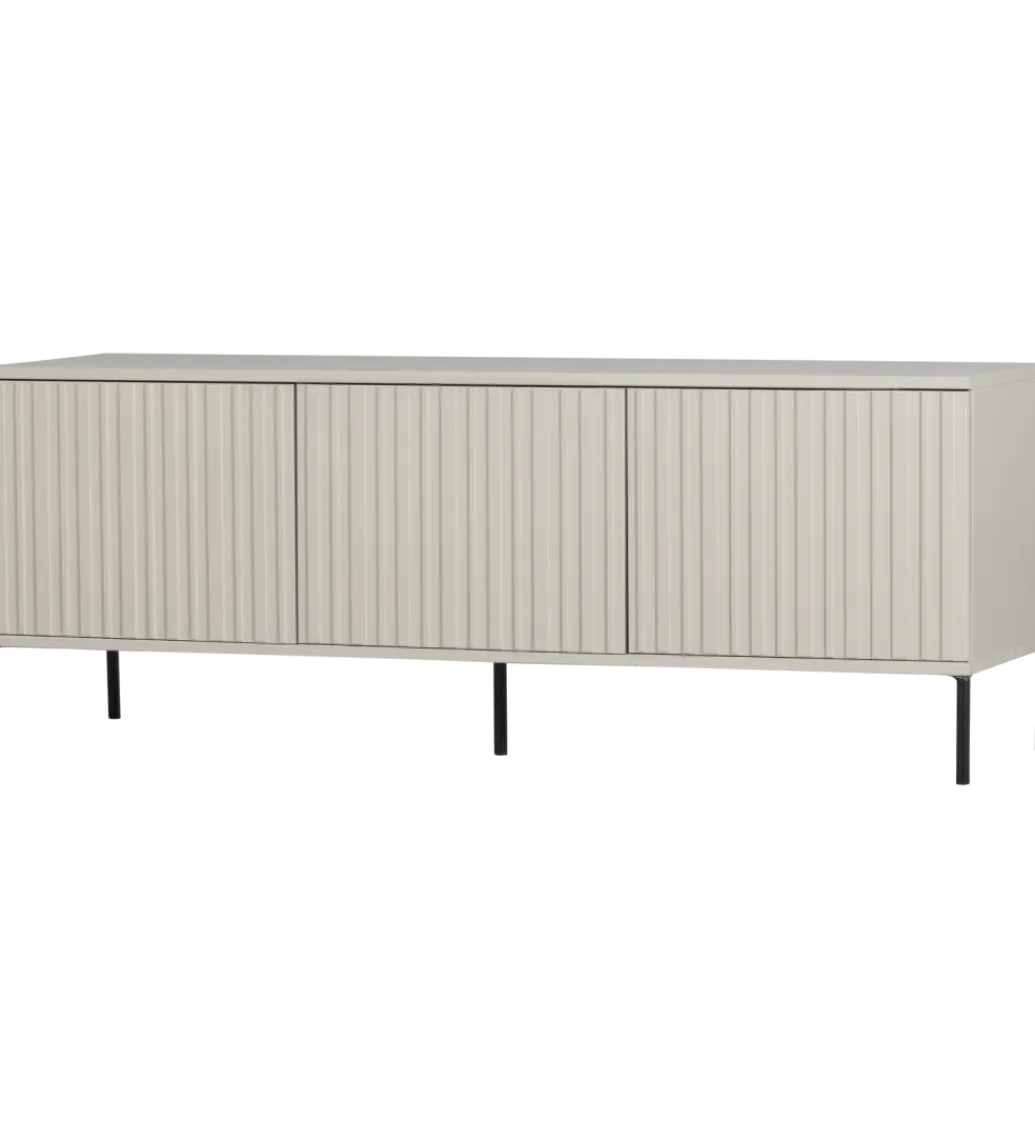 WOOOD Stolik pod TV NEW GRAVURE 150 cm drewno sosny dust