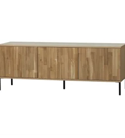 WOOOD Stolik pod TV NEW GRAVURE 150 cm drewno dębu naturalny