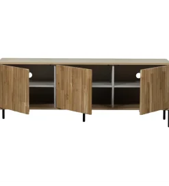 WOOOD Stolik pod TV NEW GRAVURE 150 cm drewno dębu naturalny