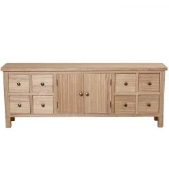Exclusivas Stolik pod TV NOCHENEZ 133 cm naturalny