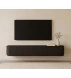 LF-Design Stolik pod TV NOVERO ZWEVEND 220 cm czarny