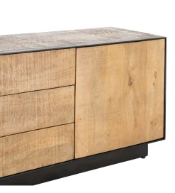 Zona-Design Stolik pod TV OHIO 150 cm drewno mango