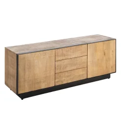 Zona-Design Stolik pod TV OHIO 150 cm drewno mango
