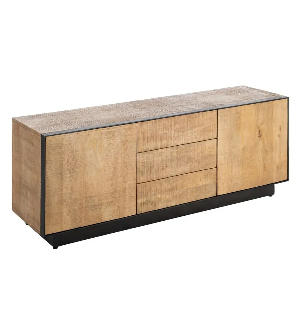 Zona-Design Stolik pod TV OHIO 150 cm drewno mango