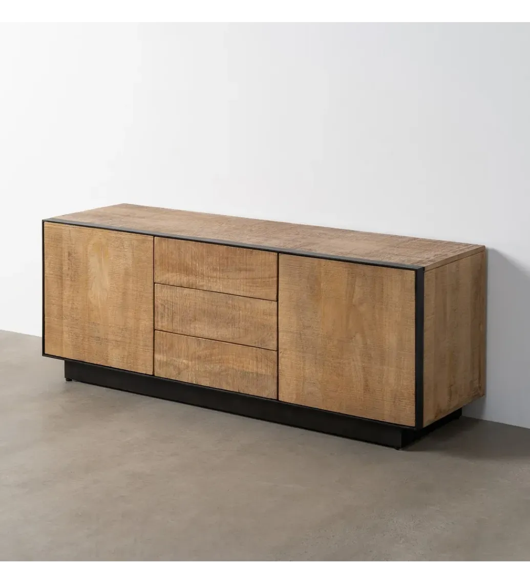 Zona-Design Stolik pod TV OHIO 150 cm drewno mango