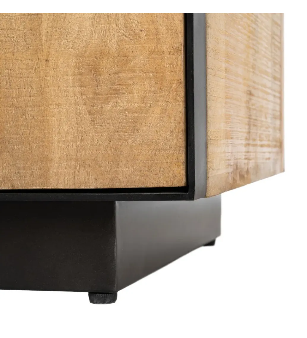 Zona-Design Stolik pod TV OHIO 150 cm drewno mango