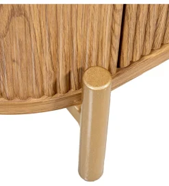 Exclusivas Stolik pod TV PAPATU 160 cm kolor dębu efekt marmuru