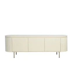 LF-Design Stolik pod TV PATO 170 cm drewno mango biały