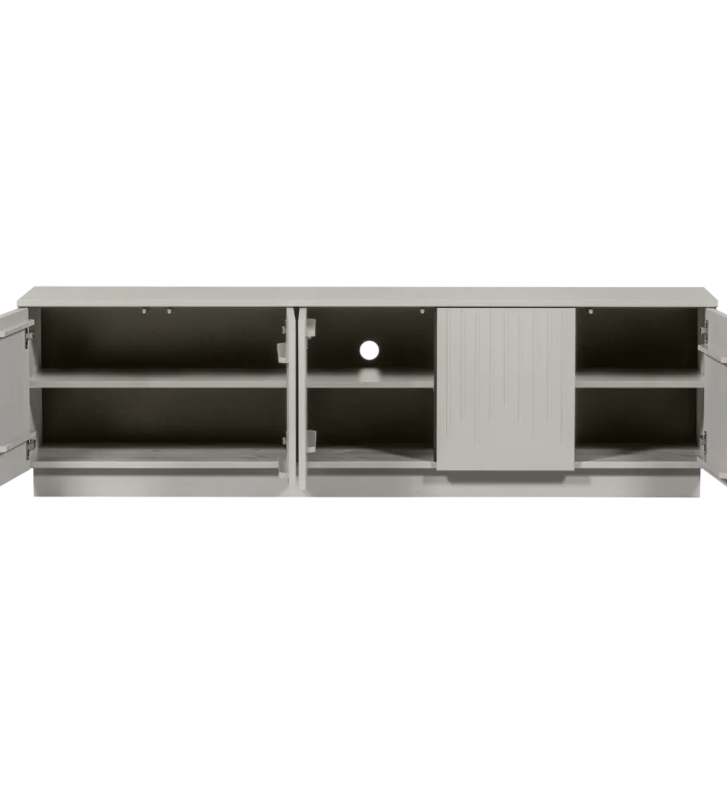 WOOOD Stolik pod TV PENCIL drewno sosny mist