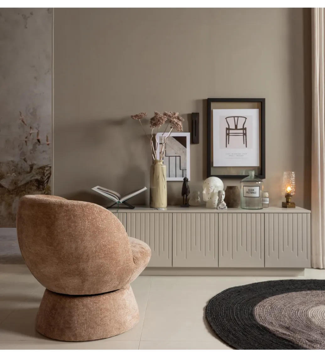 WOOOD Stolik pod TV PENCIL drewno sosny mist