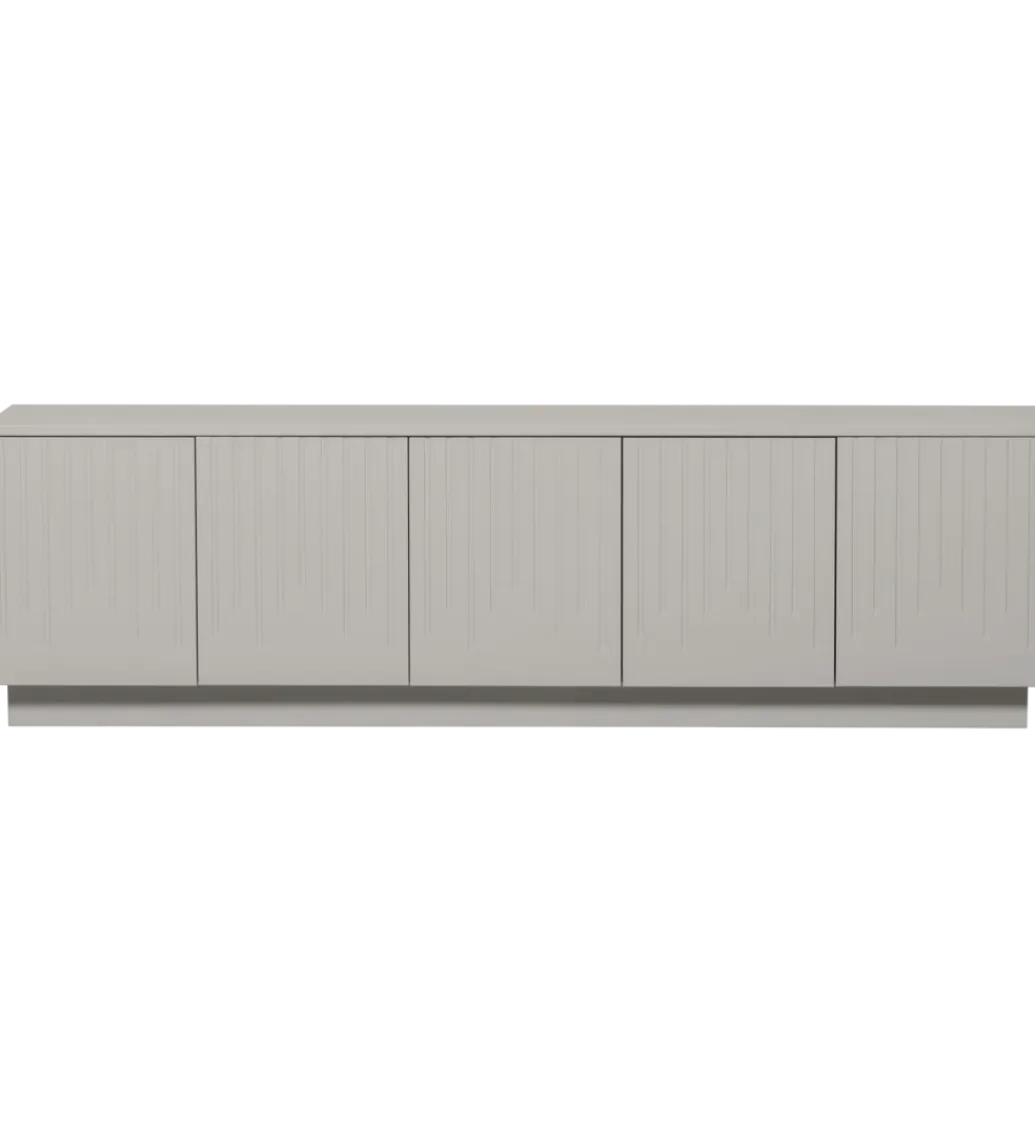 WOOOD Stolik pod TV PENCIL drewno sosny mist