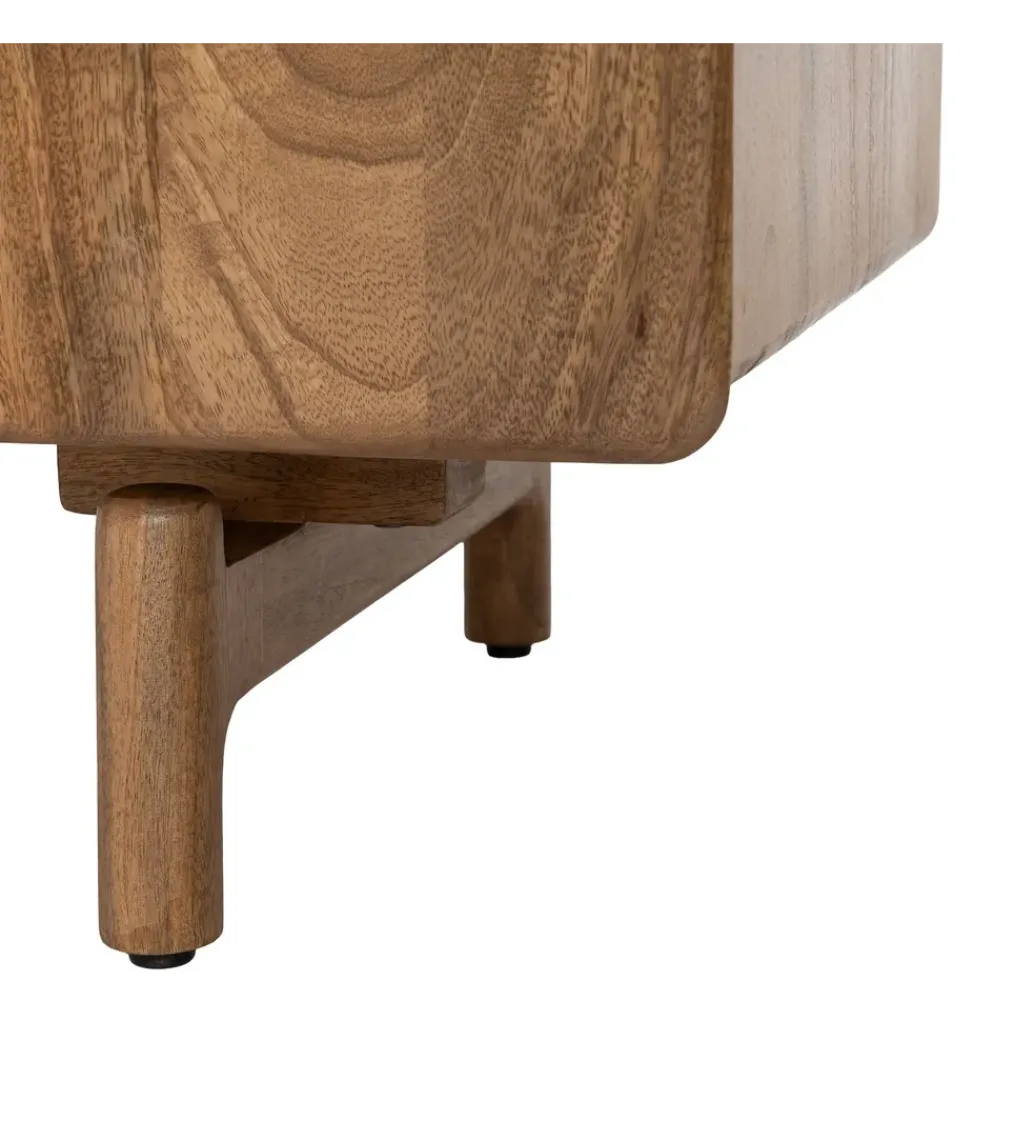 Zona-Design Stolik pod TV PERSOTON 160 cm drewno mango