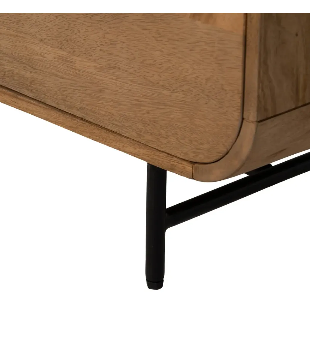 Zona-Design Stolik pod TV PINUM 160 cm drewno mango
