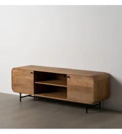 Zona-Design Stolik pod TV PINUM 160 cm drewno mango