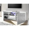 MCA Linia Włoska Stolik pod TV PRISMA 180 cm biały