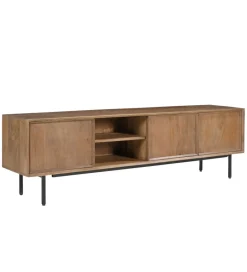 LF-Design Stolik pod TV RAVENSTEIN 180 cm drewno mango naturalny