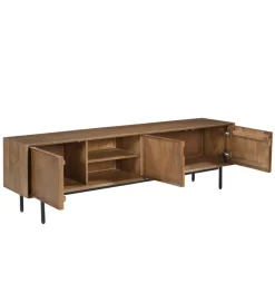 LF-Design Stolik pod TV RAVENSTEIN 180 cm drewno mango naturalny