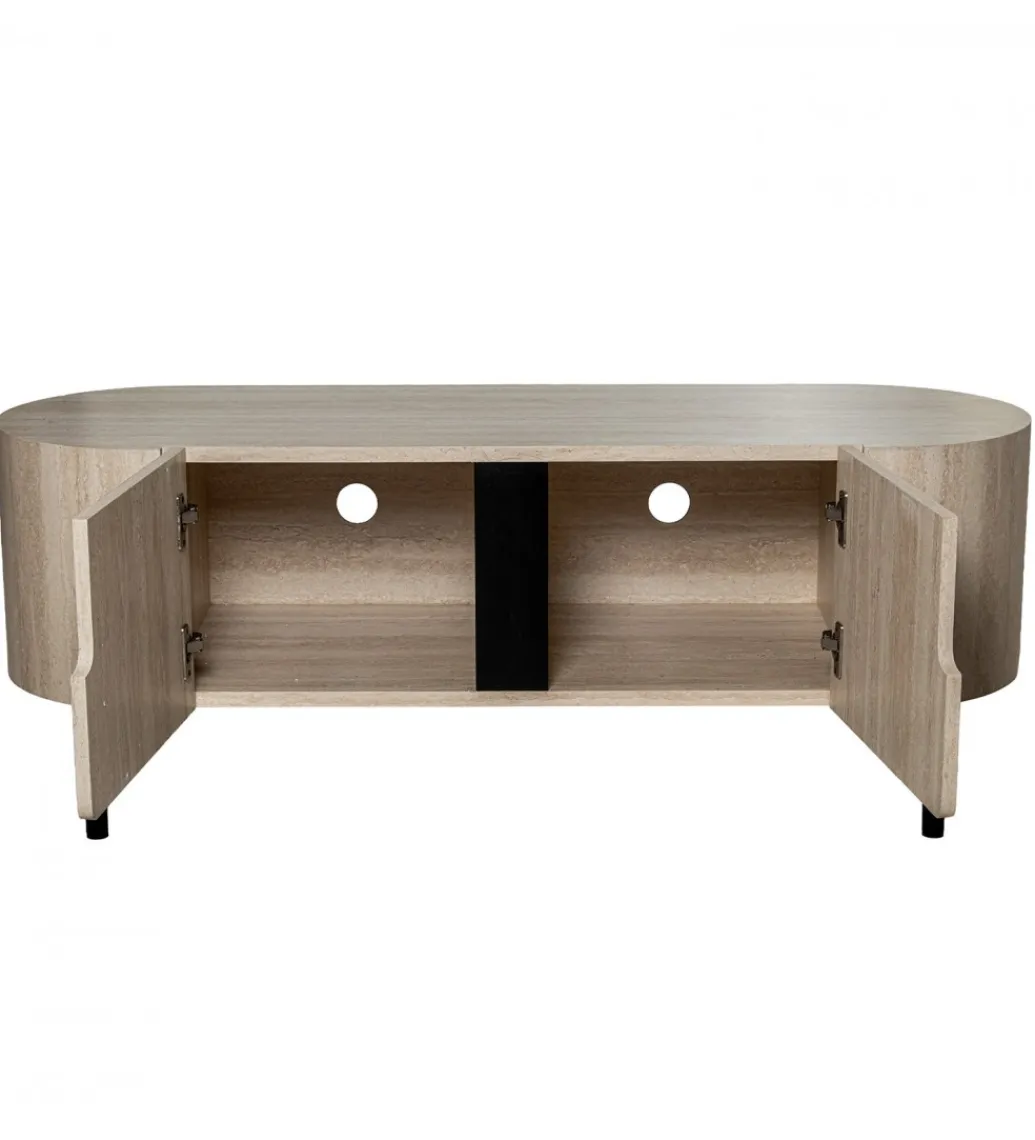 Exclusivas Stolik pod TV RECONACI 120 cm naturalna