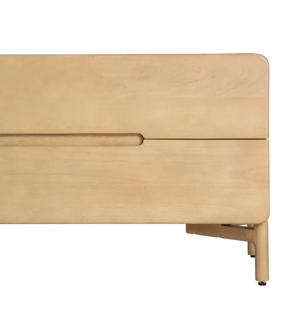 Zona-Design Stolik pod TV SELVADE 160 cm drewno mango