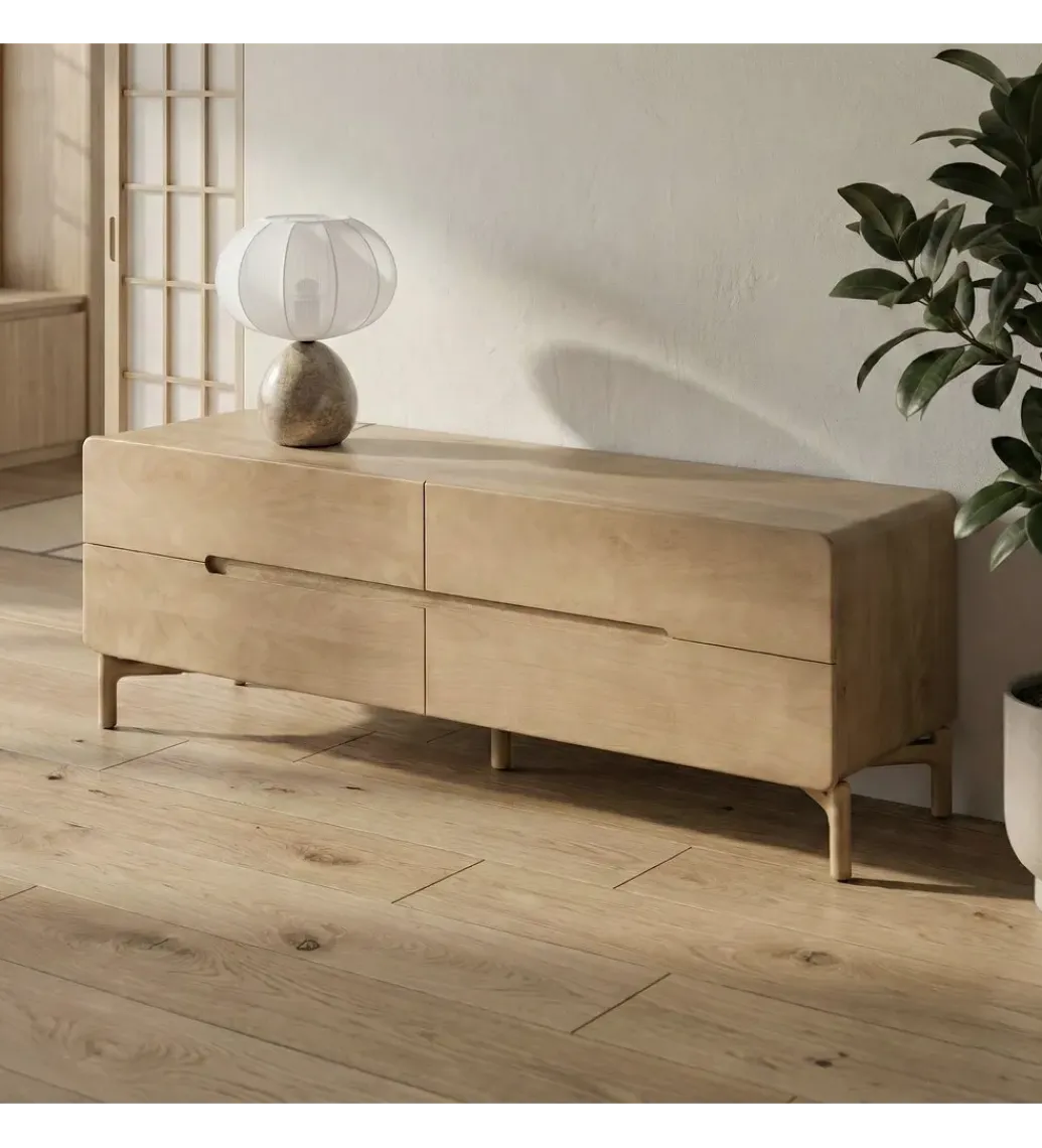 Zona-Design Stolik pod TV SELVADE 160 cm drewno mango