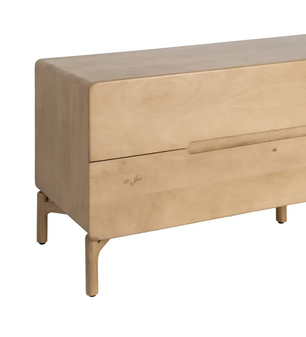 Zona-Design Stolik pod TV SELVADE 160 cm drewno mango