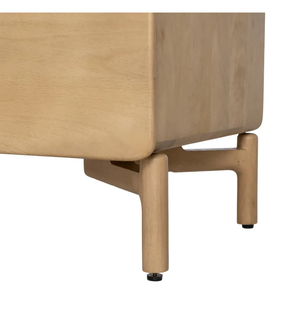 Zona-Design Stolik pod TV SELVADE 160 cm drewno mango