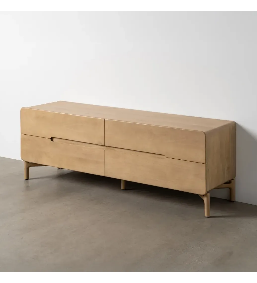 Zona-Design Stolik pod TV SELVADE 160 cm drewno mango