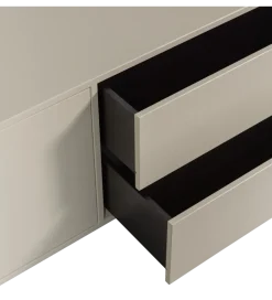 WOOOD Stolik pod TV SETTLE 200 cm drewno sosny dust