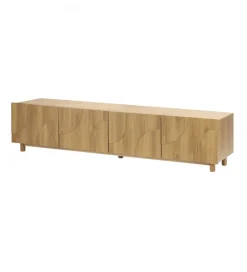 Imeri Stolik pod TV SHERIDAN 200 cm naturalna