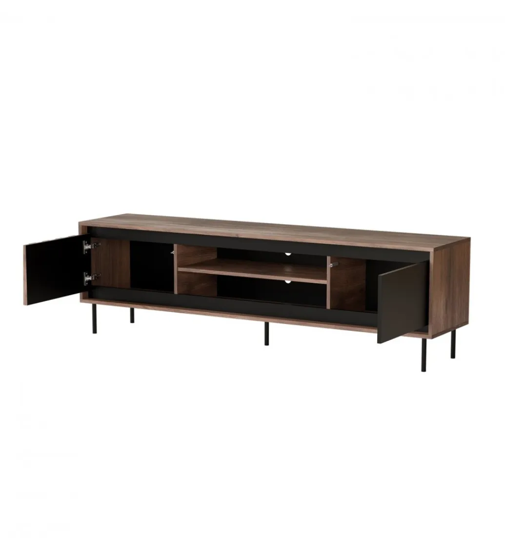Halmar Stolik pod TV SWING 180 cm w optyce orzecha