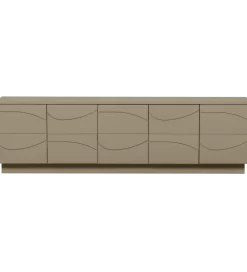 WOOOD Stolik pod TV TEO 180 cm drewno sosnowe mud