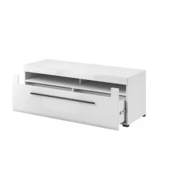 Helvetia Stolik pod TV TULSA 140 cm biały
