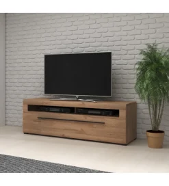 Helvetia Stolik pod TV TULSA 160 cm w optyce dąb Grandson