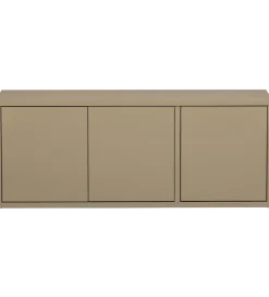 WOOOD Stolik pod TV TURNER 120 cm drewno sosny mud