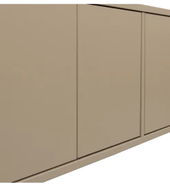 WOOOD Stolik pod TV TURNER 120 cm drewno sosny mud