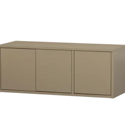 WOOOD Stolik pod TV TURNER 120 cm drewno sosny mud