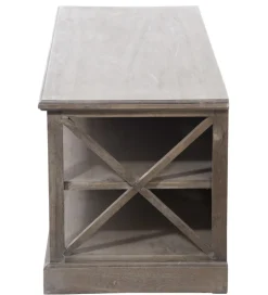 J-Line Stolik pod TV VALDES 120 cm naturalny