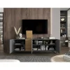 Polski Design ML Stolik pod TV VANTA 160 cm antracytowy