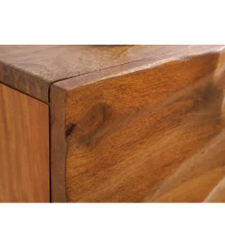 Invicta Interior Stolik pod Tv wiszący DAVIDE Scorpion 160 cm drewno mango brąz