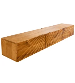 Invicta Interior Stolik pod Tv wiszący DAVIDE Scorpion 160 cm drewno mango brąz