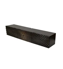 Invicta Interior Stolik pod TV wiszący ILLUSION 160 cm 3D drewno mango