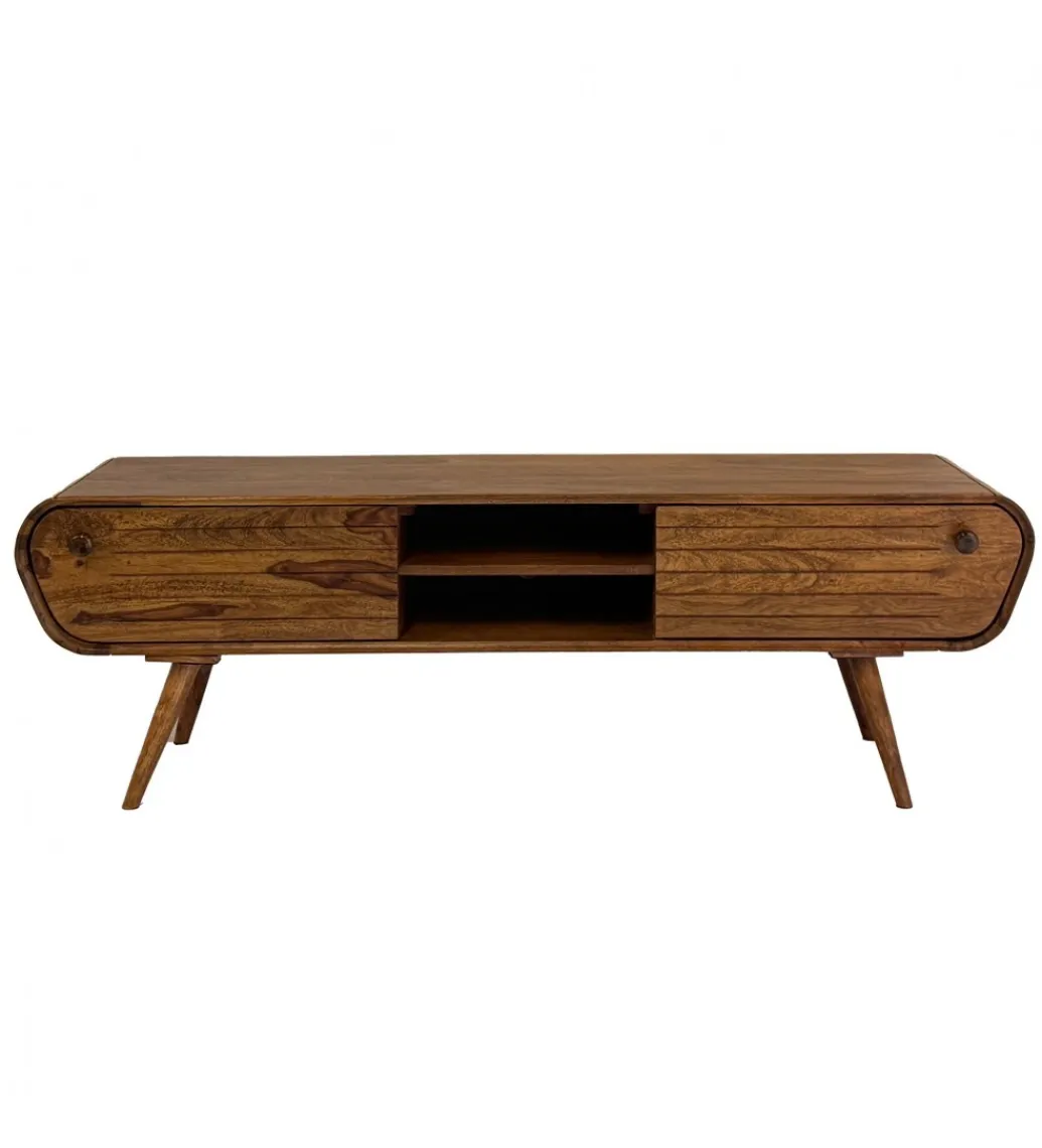 WOHNLING, GERMANY Stolik pod TV WOHNLING 160 cm drewno sheesham