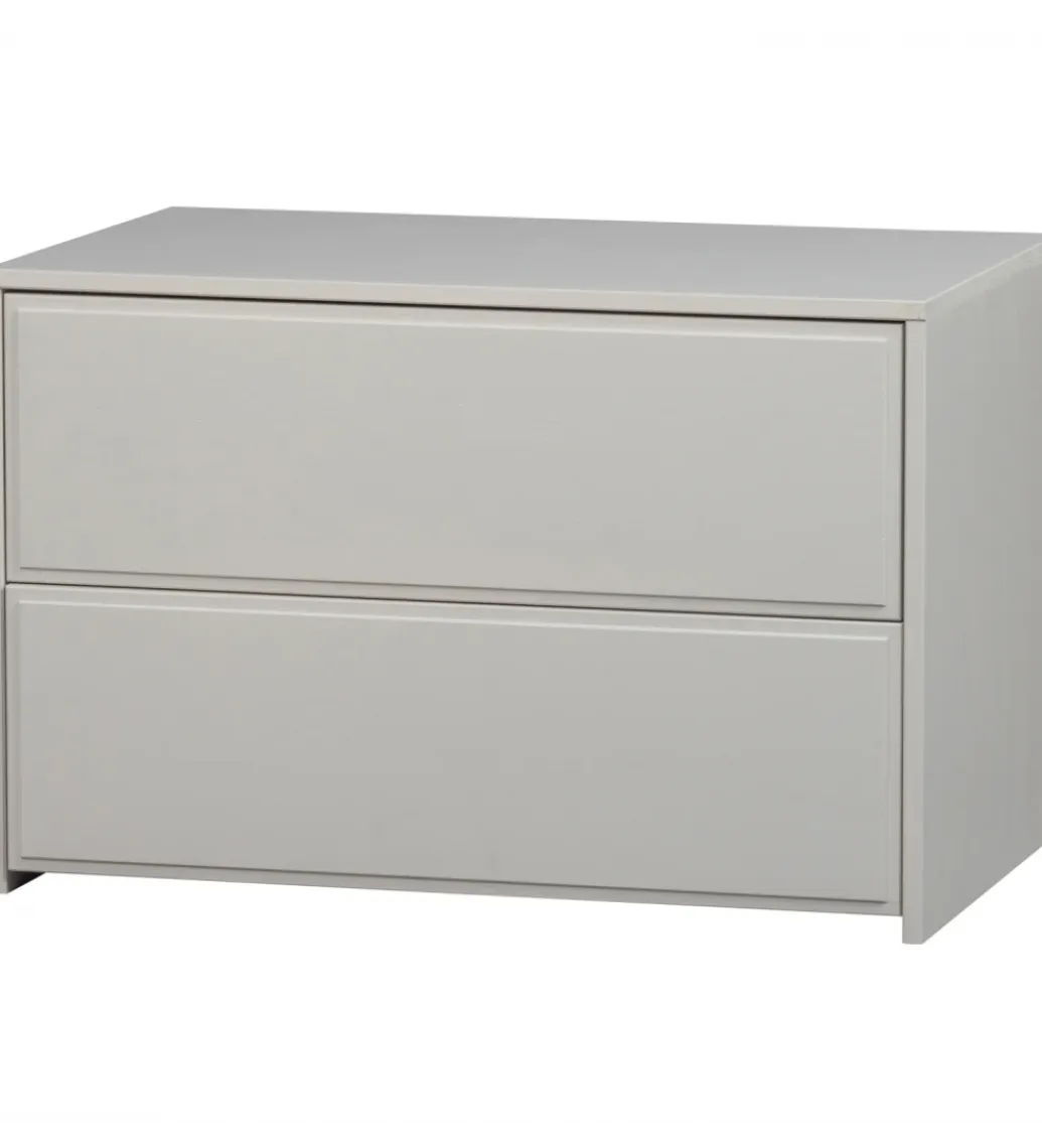 WOOOD Stolik pod TV YISSA 70 cm szara