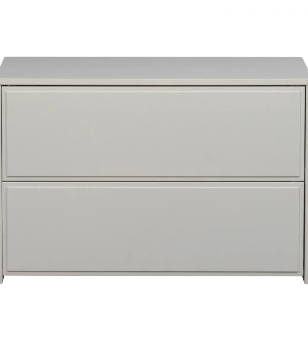 WOOOD Stolik pod TV YISSA 70 cm szara